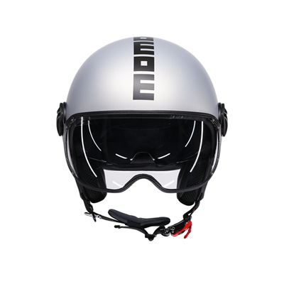 Momodesign Fgtr Evo Hip Matt Grey Cerulean Grey Açık Kask