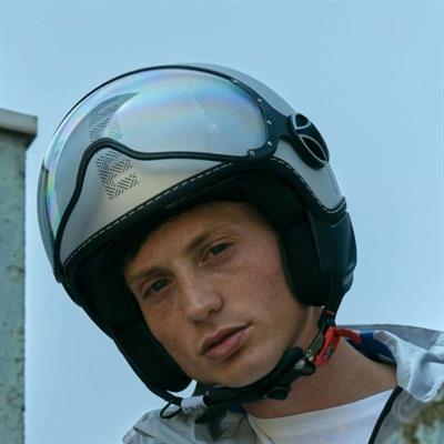 Momodesign Fgtr Evo Hip Matt Grey Cerulean Grey Açık Kask