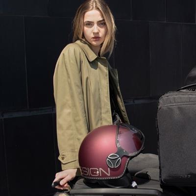 Momodesign Fgtr Evo Mono Matt Amerana Silver Açık Kask