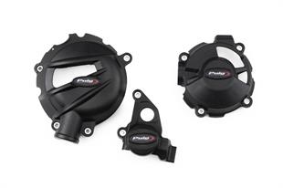 Puig 21241N Black Motor Koruma Kapağı