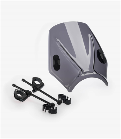 Puig 20702F Universal Dark Smoke Ön Cam