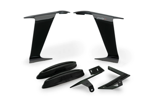 Puig 21782N Siyah Yan Spoiler