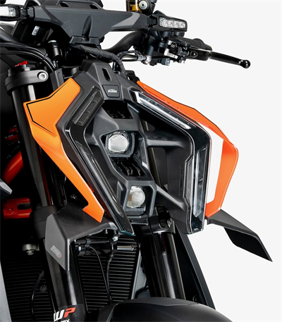 Puig 21909J Matt Siyah Ön Kanat