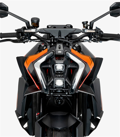 Puig 21909J Matt Siyah Ön Kanat