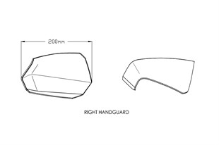 Puig 3488H Kawasaki J300 2014 Maxıscooter Smoke El Koruma 