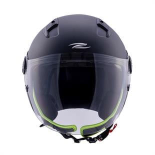 Zeus ZS-213 Matt Black Açık Kask