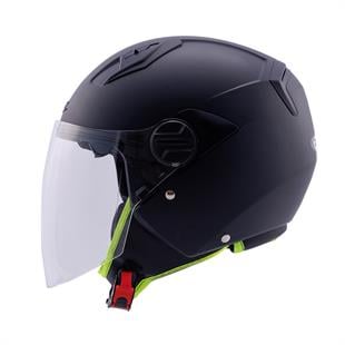 Zeus ZS-213 Matt Black Açık Kask