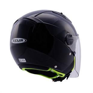Zeus ZS-213 Pearl Black Açık Kask