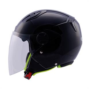 Zeus ZS-213 Pearl Black Açık Kask
