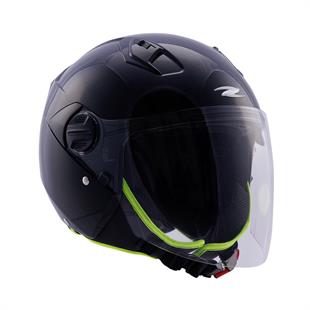 Zeus ZS-213 Pearl Black Açık Kask