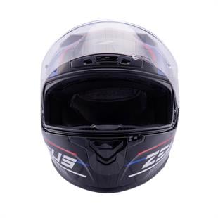 Zeus ZS-826 Pearl Black Blue BK15 Kapalı Kask (Pinlock Dahil)