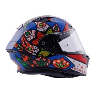 Zeus ZS-826 Pearl Black Blue BK6 Kapalı Kask