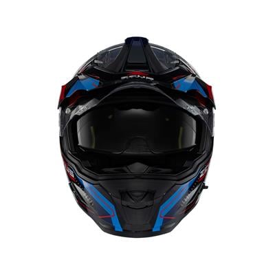 Zeus ZS-913 BK19P Black Red Blue Kapalı Kask