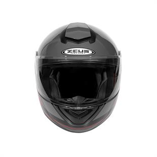 Zeus ZS-3050 BE7 Grey Red Çene Açılır Kask 
