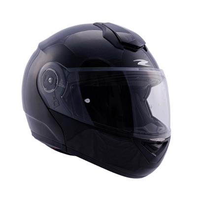 Zeus ZS-3050 Pearl Black Çene Açılır Kask (Pinlock Dahil) 