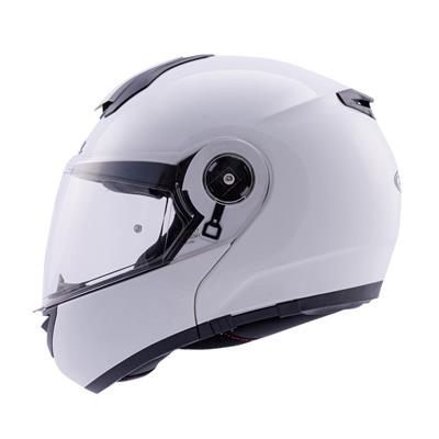 Zeus ZS-3050 Solid White Çene Açılır Kask ( Pinlock Dahil)