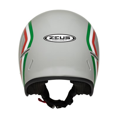 Zeus ZS-389 E20 Cool Gray İtalian Color Scheme Açık Kask