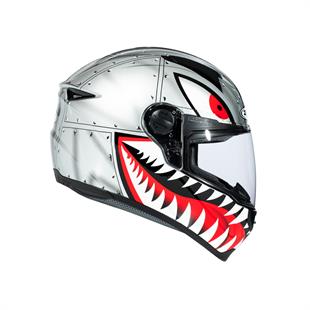 Zeus ZS-811A AL-38 Slv Black Kapalı Kask