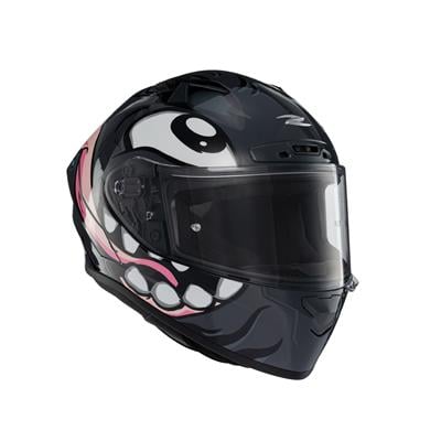 Zeus ZS-826 BK12 Gray Kapalı Kask (Pinlock Dahil)