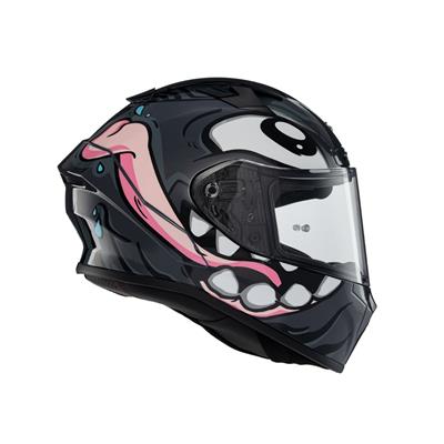 Zeus ZS-826 BK12 Gray Kapalı Kask (Pinlock Dahil)