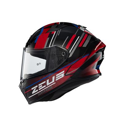 Zeus ZS-826 BK15 Red Kapalı Kask ( Pinlock Dahil)