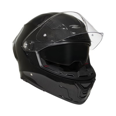 Zeus ZS-837A Pearl Black Kapalı Kask
