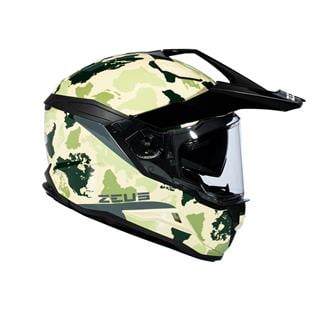 Zeus ZS-913 B6F Yellow Green Kapalı Kask