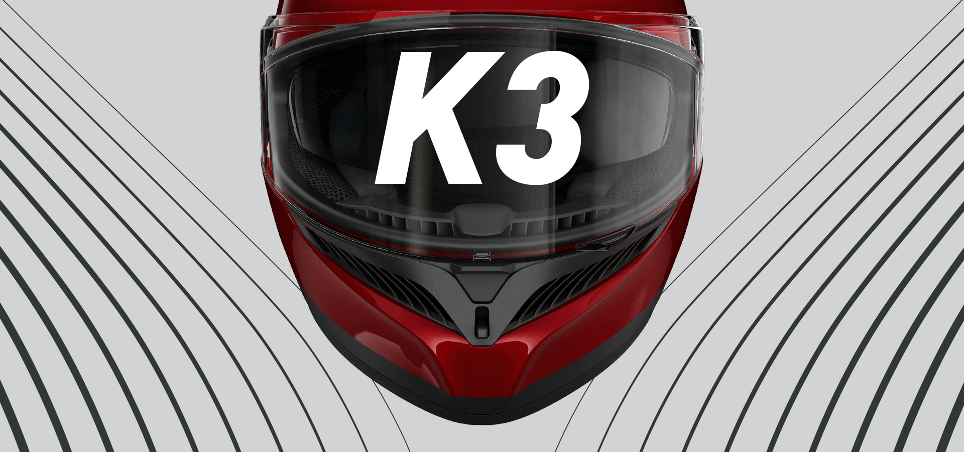 Agv K3 Mono Matt Black Kapalı Kask