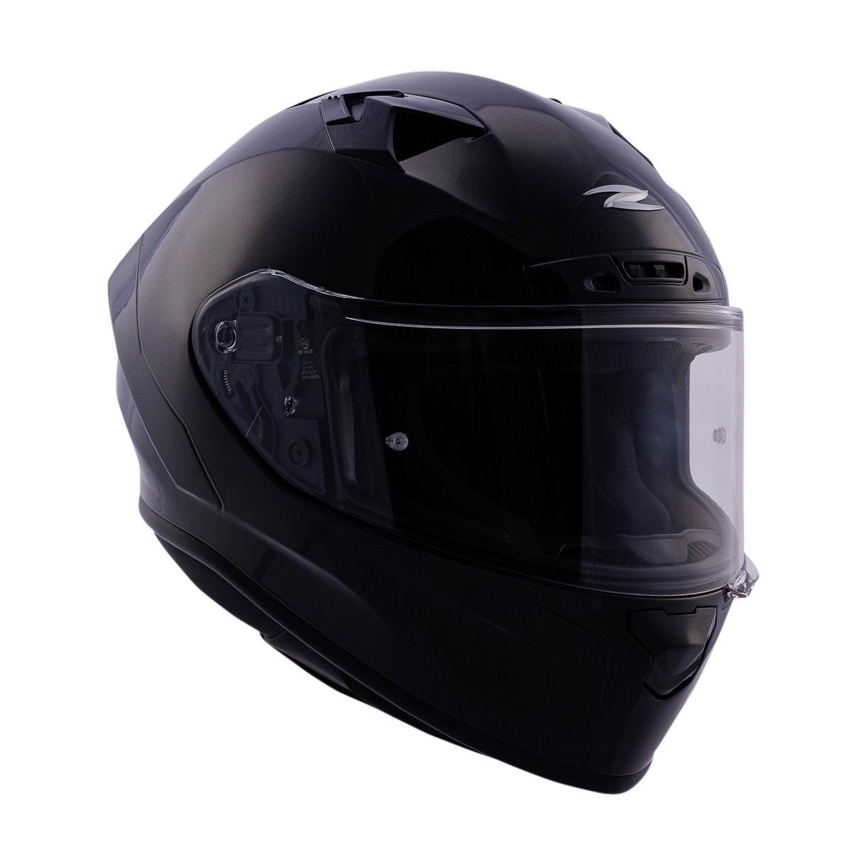 Zeus ZS-826 Pearl Black Kapalı Kask