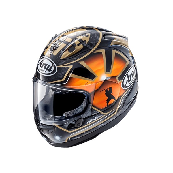 Arai RX7 V Pedrosa Spirit Gold Kapalı Kask