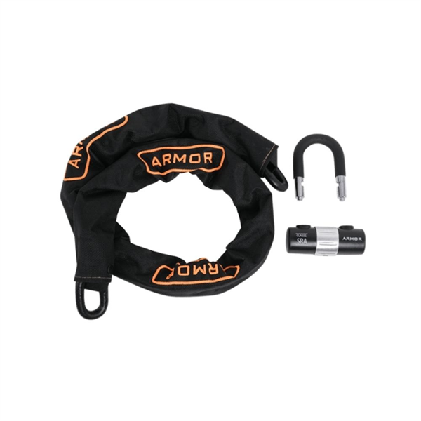 小物 AKM MESH BELT Armor 812 MV 12mmx120 Cm Çelik Zincir + U Bar