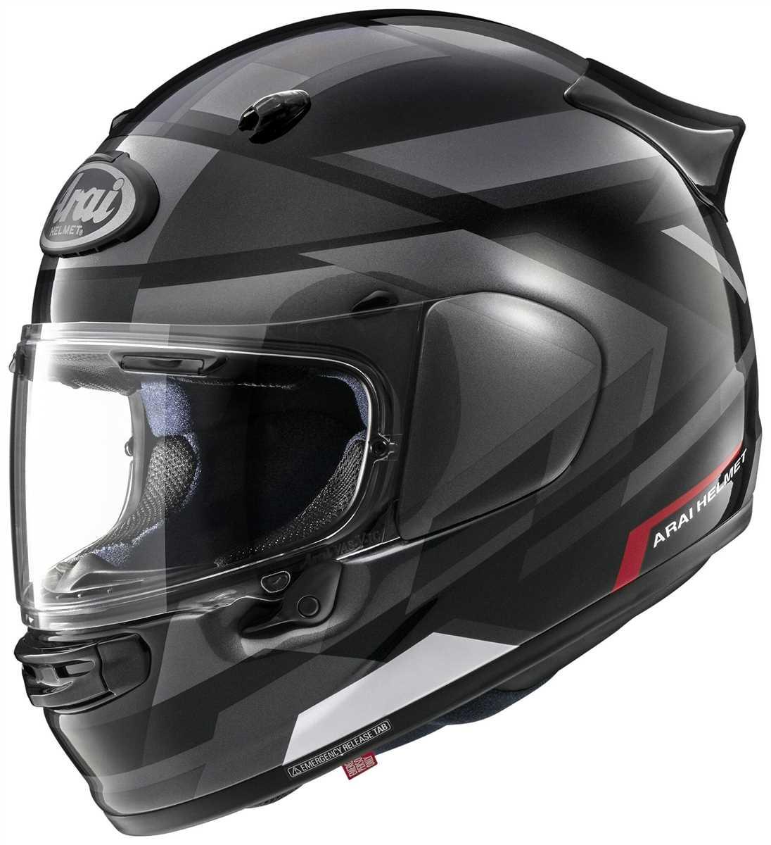 Arai Quantic Mosaic Black Kapalı Kask