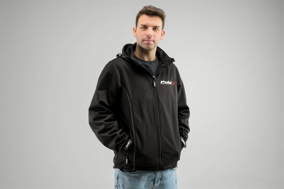 Puig 9859N HI-Tech Black Jacket (M)