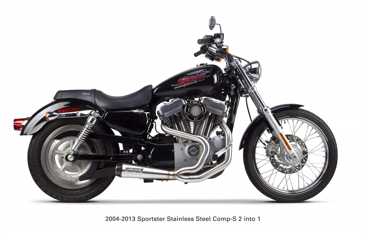 Two Brothers Harley Sportster (04-13) Karbon Komple Egzoz