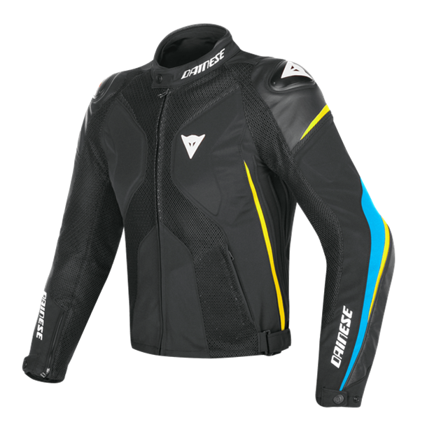 ダイネーゼ　DAINESE SUPER RIDER D-DRY JACKET Dainese Super Rider D-Dry Mont Black Fire Blue Yellow