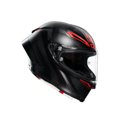 Agv Pista GP RR Carbon Blk Red Kapalı Kask