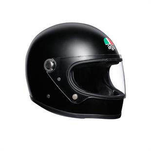 Agv X3000 Solid Matt Black Kapalı Kask