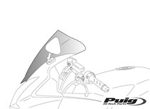 Puig Kawasaki ZX6-R 03-04 Füme Ön Cam