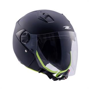 Zeus ZS-213 Matt Black Açık Kask