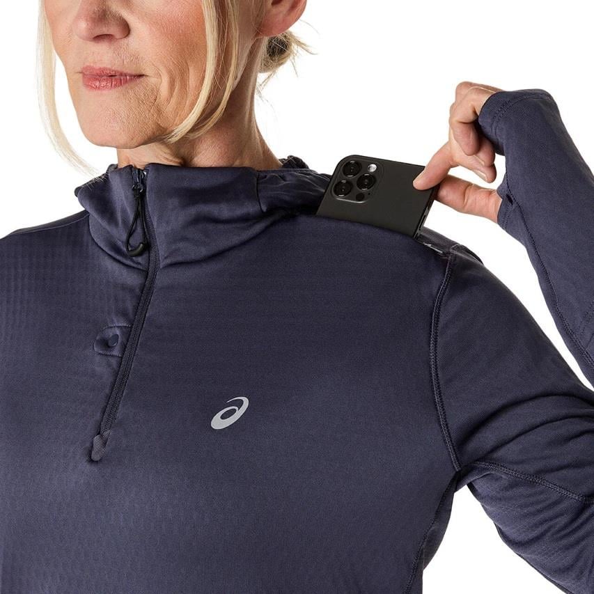 Asics Road Winter Ls Hoodie Kadın