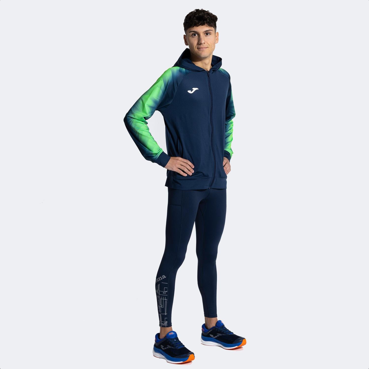 Joma Elite XI Zip-Up Kapüşonlu Sweat