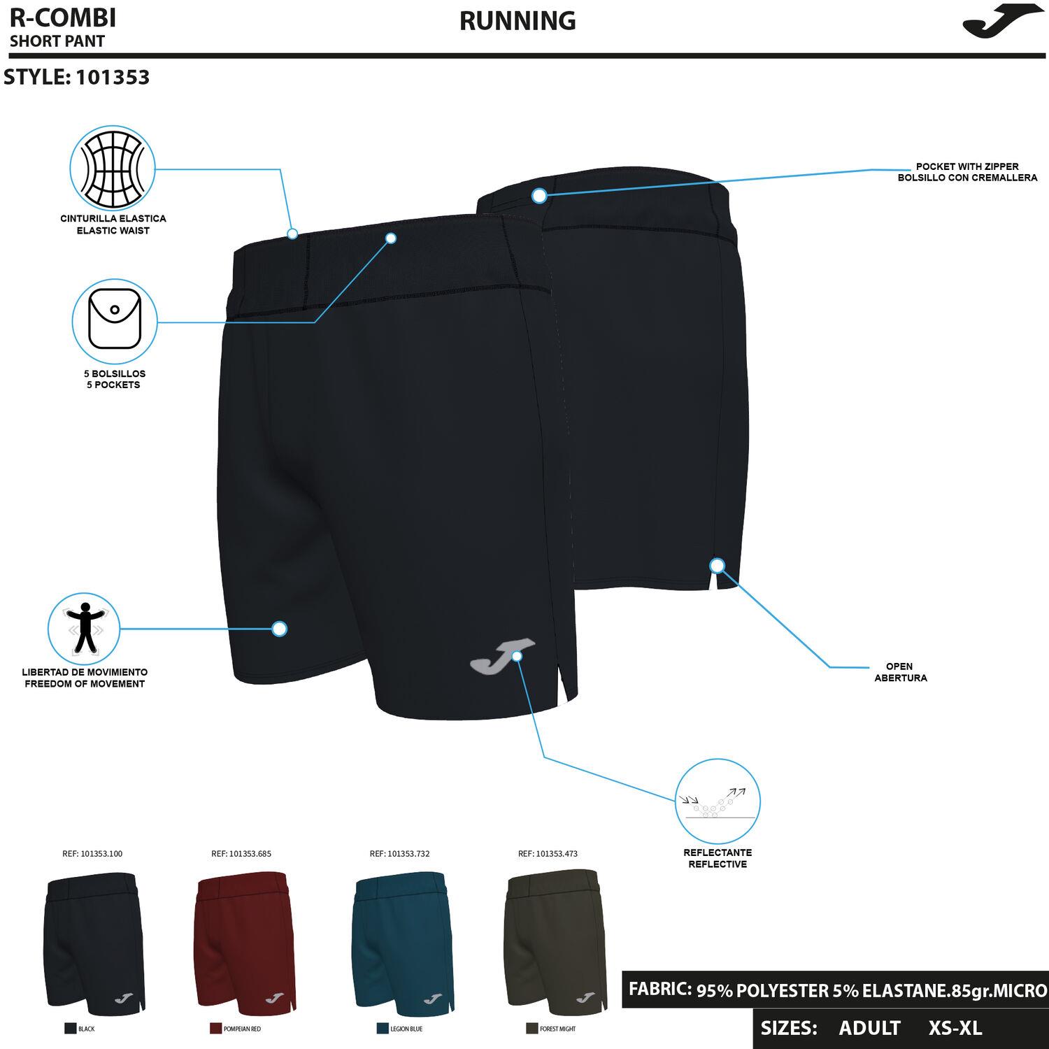 Joma R-Combi Erkek Koşu Şortu
