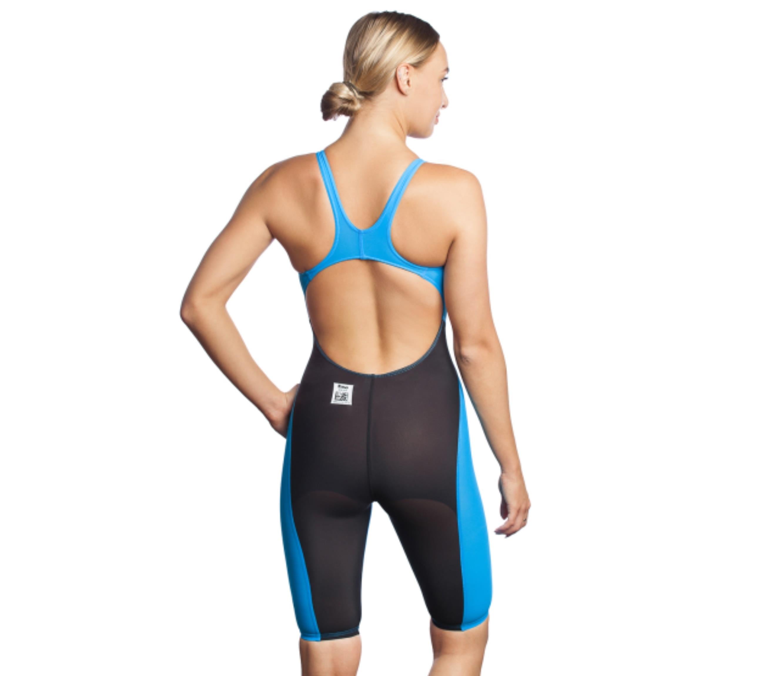 M0167 03 3 16W Women racing open back swimsuit MW 