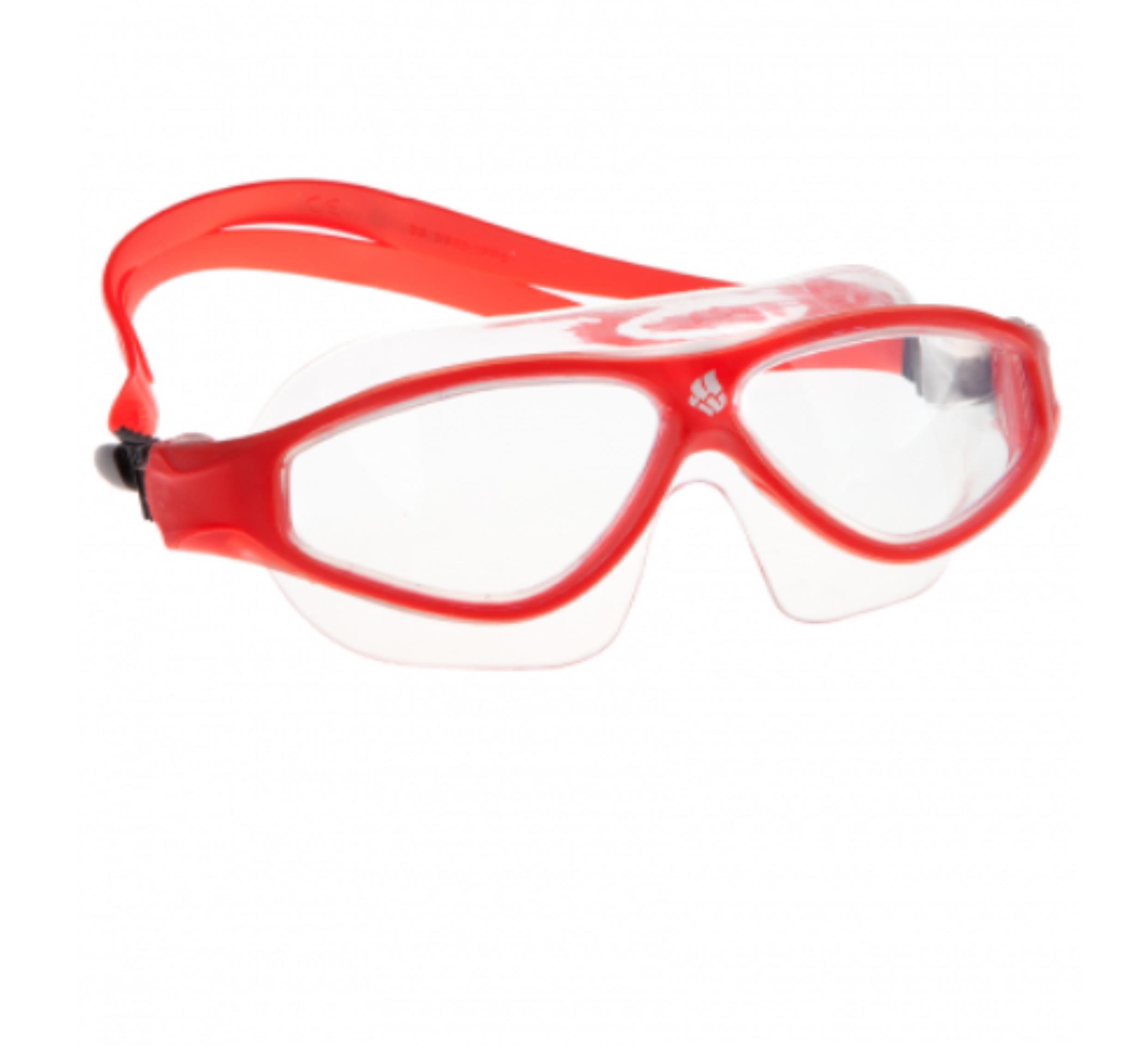 M0461 02 0 05W Swim mask FLAME Mask, One size, Red