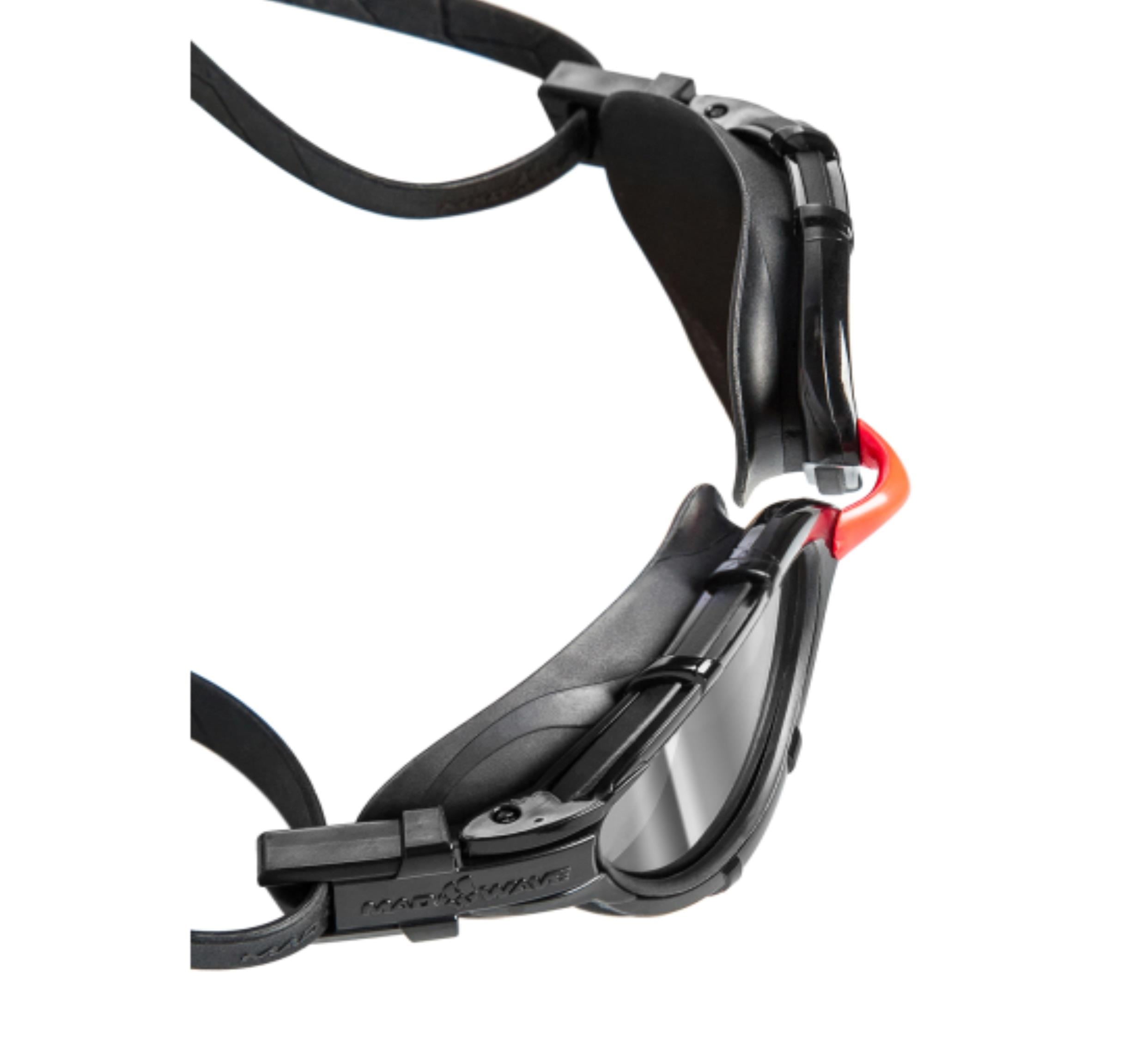 Mad Wave Triathlon goggles TRIATHLON Mirror Red On