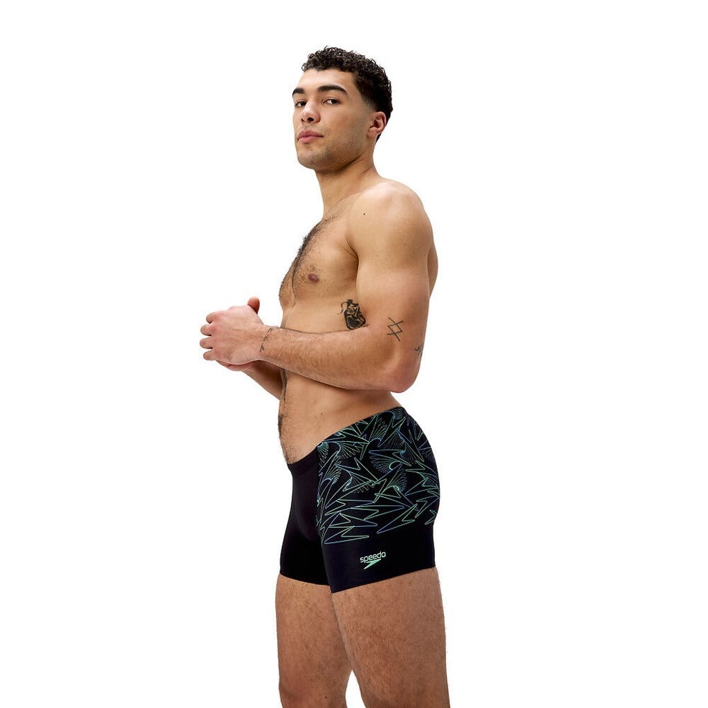 Speedo Hyperboom V Cut Aquashort Erkek Yüzücü Mayosu