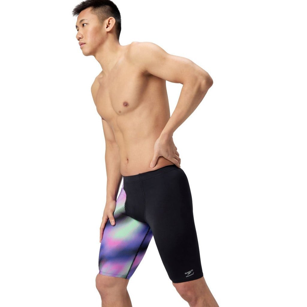 Speedo ML One Leg Printed Jammer Erkek Yüzücü Mayosu