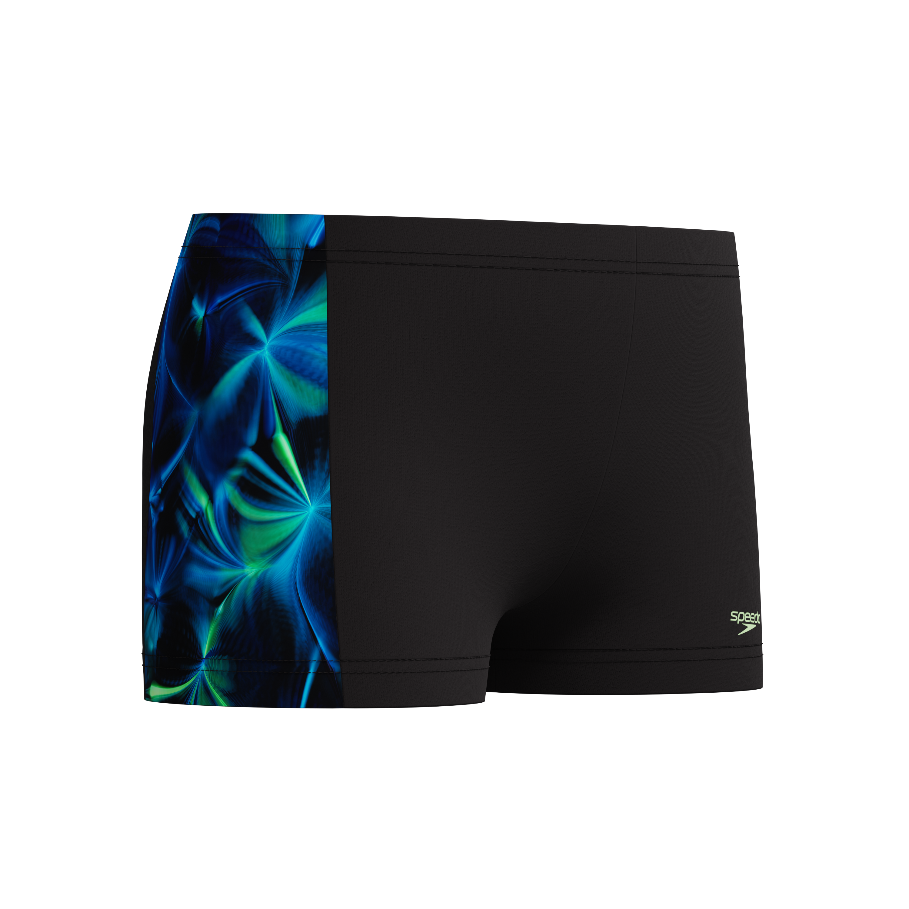 Speedo Printed Aquashort Erkek Çocuk Yüzücü Mayosu