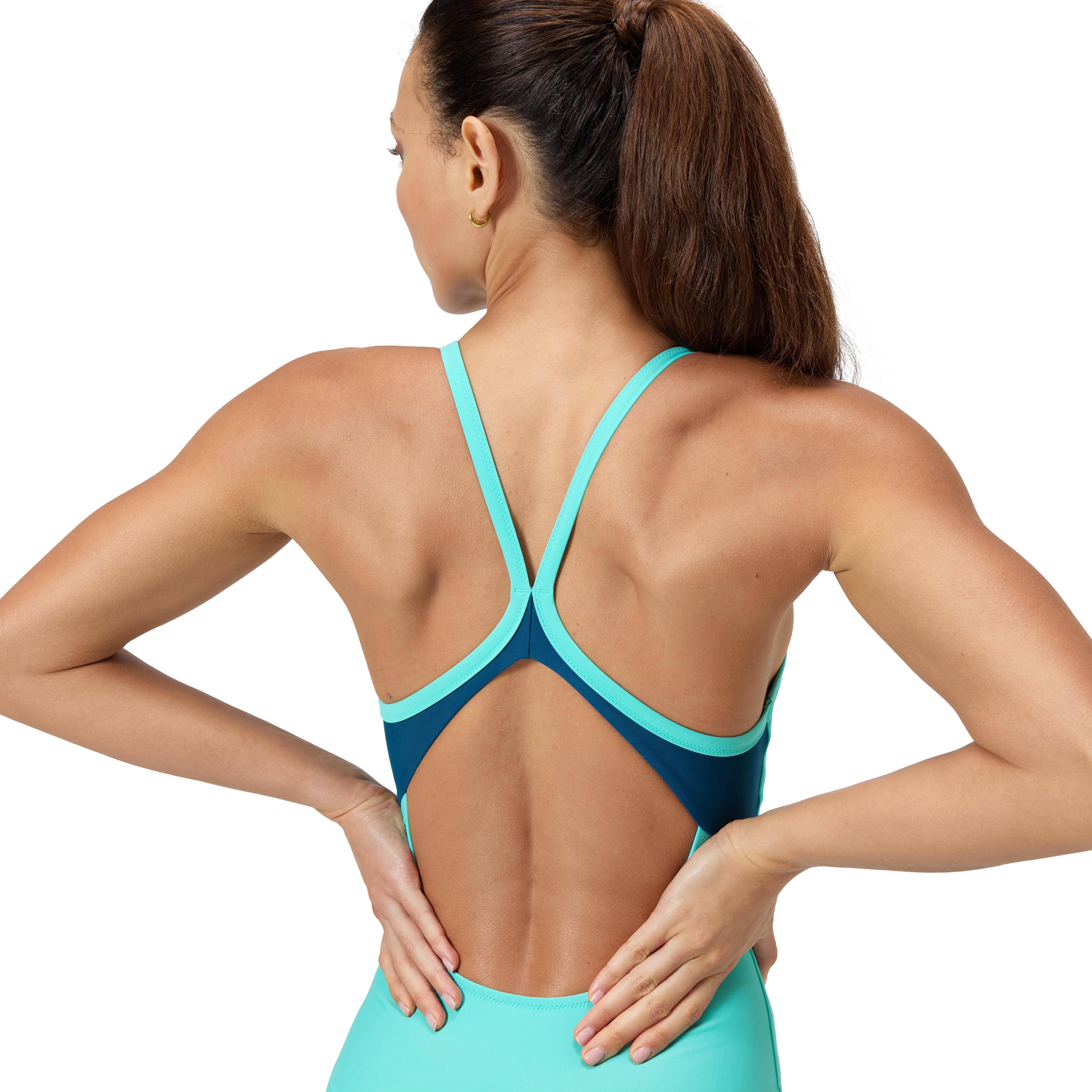 Speedo Solid Racerback Kadın Yüzücü Mayosu