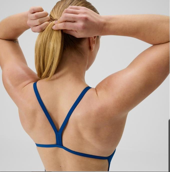 Speedo Solid V-Back 2.0 Kadın Yüzcü Mayosu